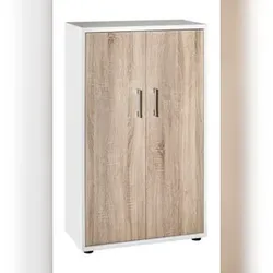 Möbelpartner Aktenschrank Tiger | Medium | HxBxT 110x65x34 cm | Weiß  von PROREGAL