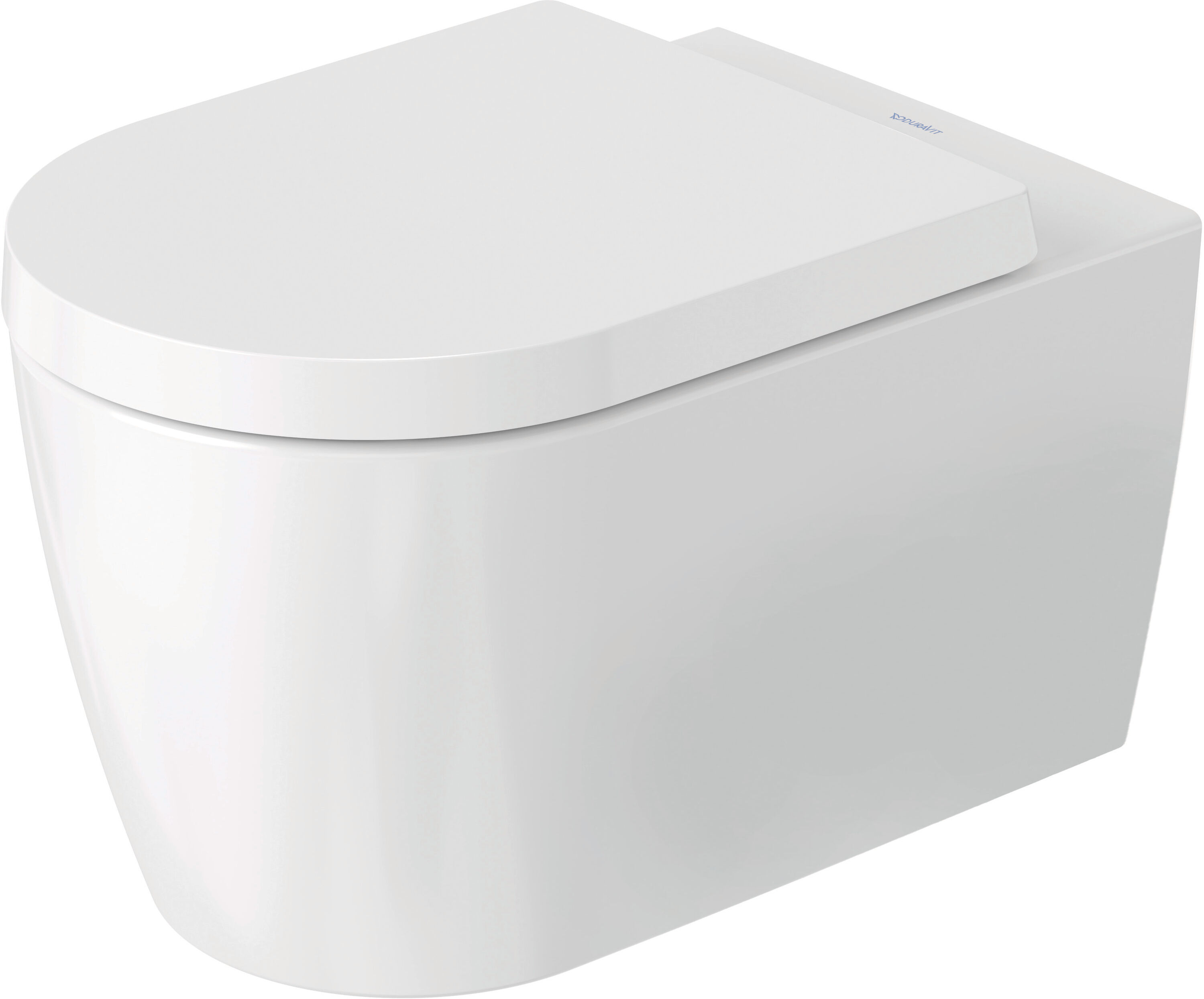 Duravit Me by Starck WC suspendu à fond creux 2528099000 37x57cm, 4,5 l, vernis hygiénique mat satiné blanc / blanc