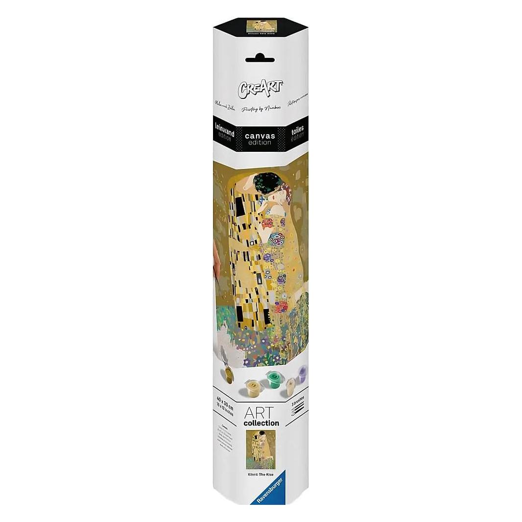 Ravensburger CreArt - Malen nach Zahlen 23916 - ART Collection: The Kiss (Klimt) - ab 14 Jahren - (23916)