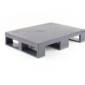 Alpha-Paletten Kunststoffpalette Anti-Rutsch aus PE, 60 x 80 cm, 2500 kg Tragkraft, 5 Stück