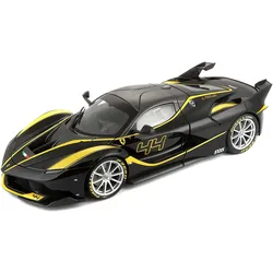 Bburago 18-16907 - Modellauto - LaFerrari FXX K Singnature (schwarz, Maßstab 1:18)