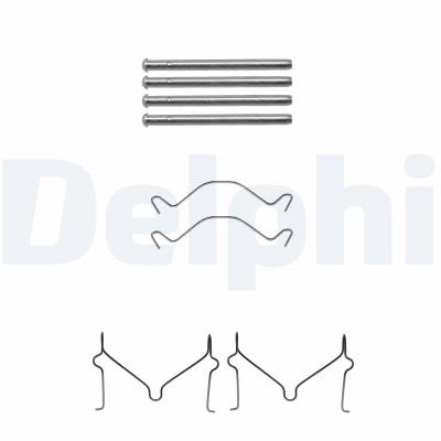 DELPHI Zubehörsatz, Scheibenbremsbelag LX0306