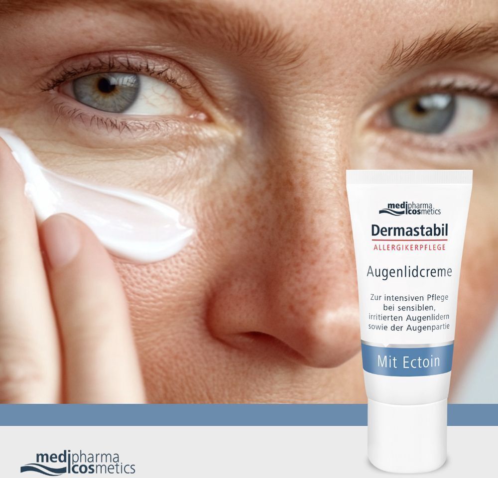 medipharma cosmetics Dermastabil Augenlidcreme 2x 2x15 ml Creme
