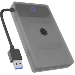 ICY BOX IB-AC603b-U3, USB 3.2 Gen 1 zu 2,5" SATA Festplatten Adapter Kabel, Zugriff LED