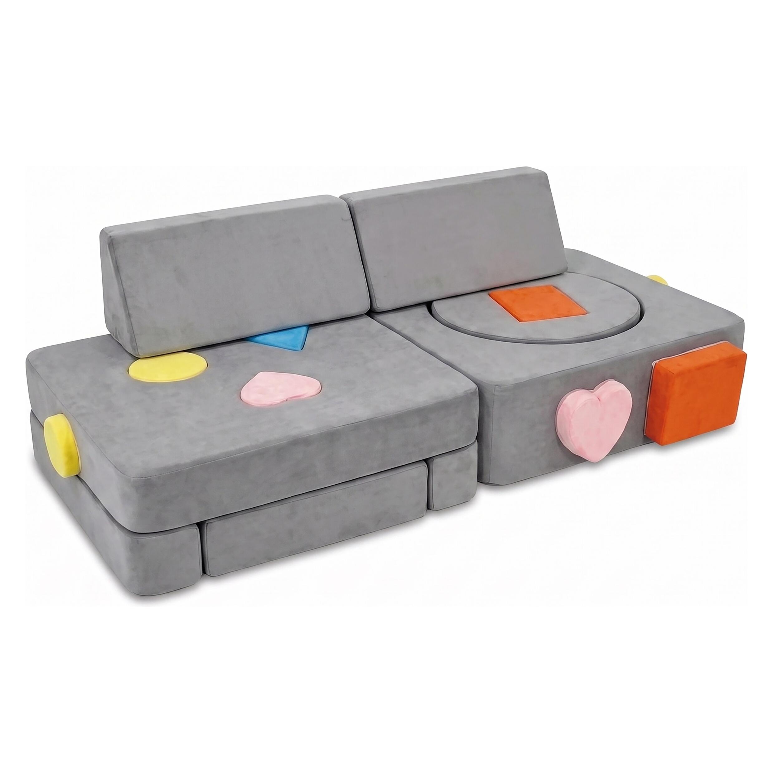Relaxdays 18tlg. Kinder-Spielsofa Set (Kindersessel) (4052025807320)