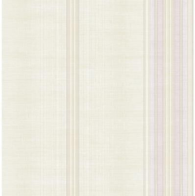 Seabrook Designs Vesper Stripe Unpasted Wallpaper
