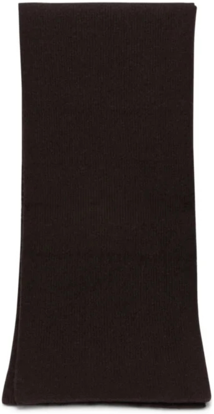 LE BONNET écharpe en laine femme marron Marron UNI