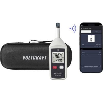 VOLTCRAFT HY-50 DOK Thermo-Hygrometer mit Reportfunktion 0% rF 100% rF