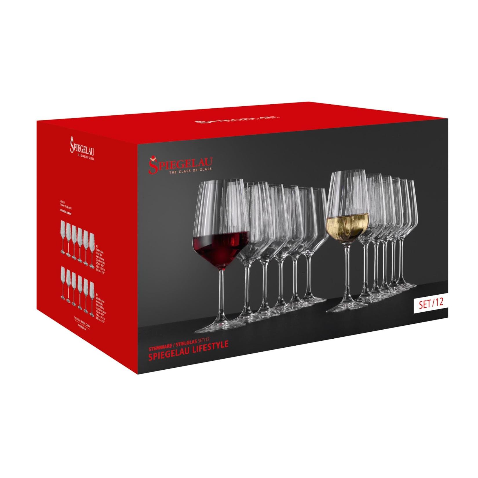 Spiegelau Lifestyle Stielgläser Set 12tlg