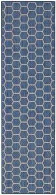 Nourison Reversible Indoor Outdoor Indoor/Outdoor Geometric Area Rug