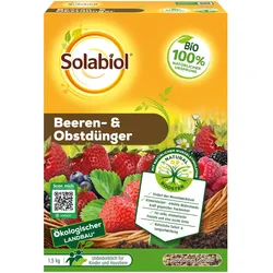 Solabiol Beeren- & Obstdünger - 1,5 kg