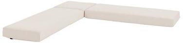 "3-Piece Banquette Seat Cushion Set - Two 48"" & 19"" Corner - Canvas Granite Sunbrella - Ballard Designs"