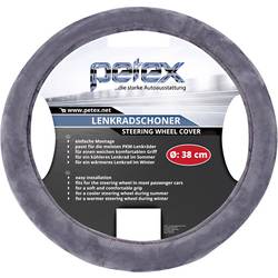 Petex Design 1108 Lenkradbezug TPE Silber 36 - 38 cm 433110803