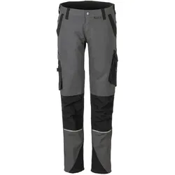 Planam Damen Bundhose Norit 6411 schiefer/schwarz