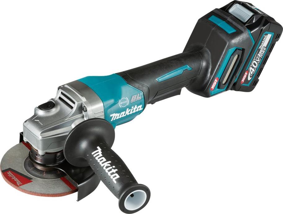 Makita GA013GM201, 8500 RPM, 12,5 cm, Akku, 4 Ah, 3,6 kg