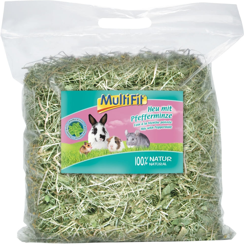 MultiFit Fieno per Roditori 500G MENTA PIPERITA