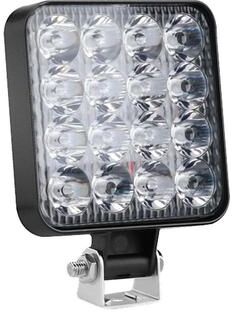 Uplifted Finds 48W LED Work Light Bar IP68 Waterproof Off Road Spotlight For Trucks SUVs And Tractors 1 Pc
