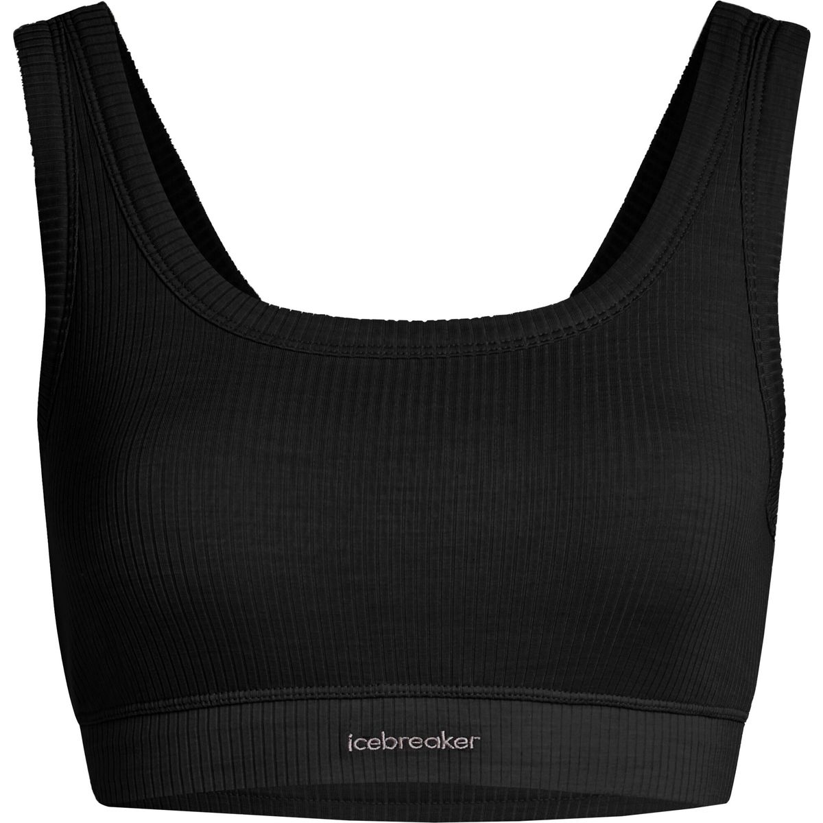 Icebreaker W Mer Rib Lotus Bra black (IB001) L 0A5777IB001-L