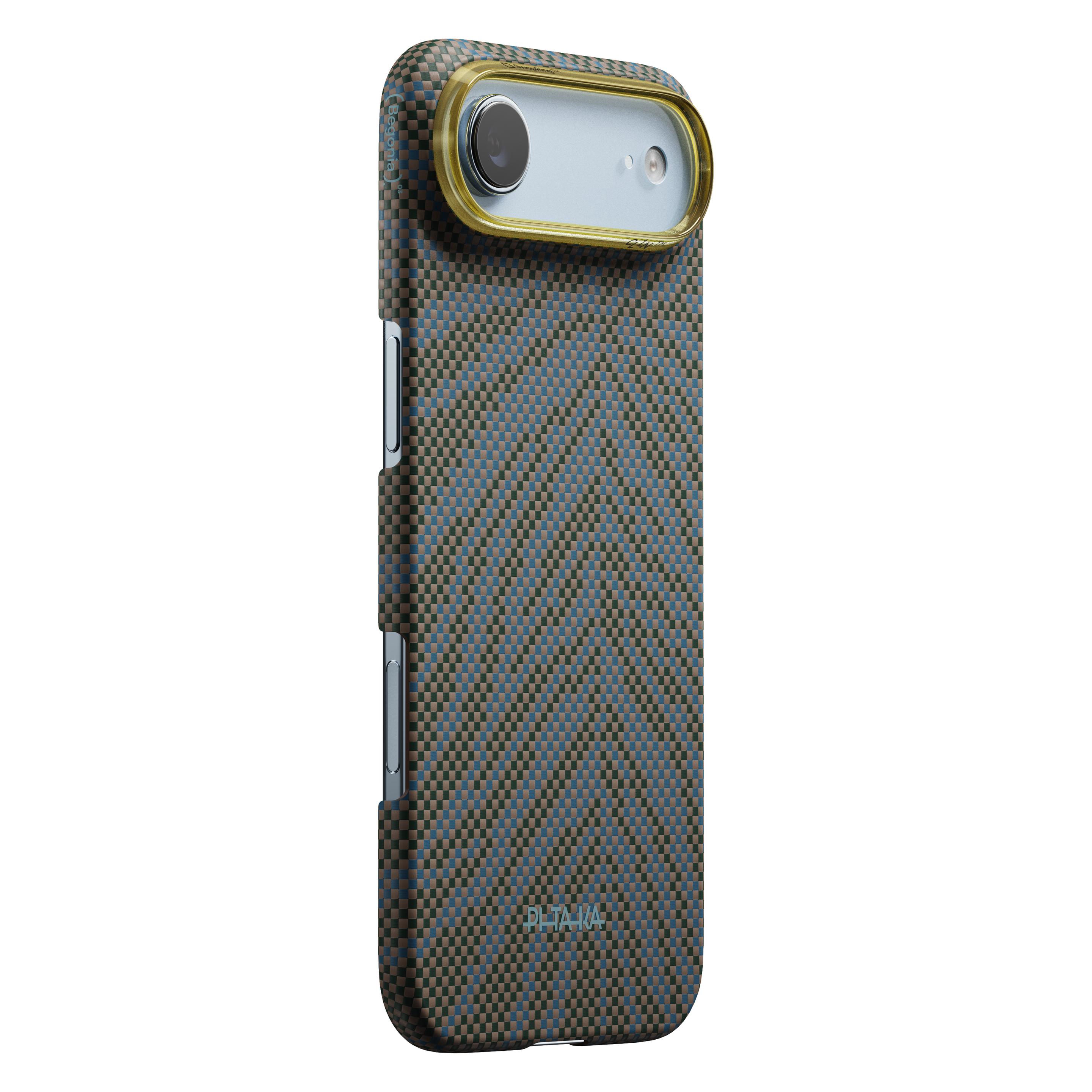 Pitaka Edge Case Breath of Veins, Dive Green - iPhone Air (Apple iPhone Air) (BV1703A)