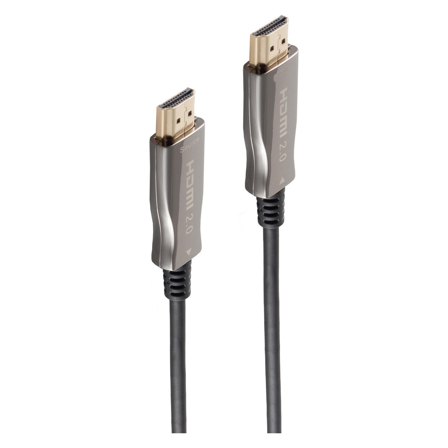 Shiverpeaks -BASIC-S--HDMI Anschlusskabel-Optisches HDMI Kabel, 4K, 7,5m (7.50 m) (BS30-05065)