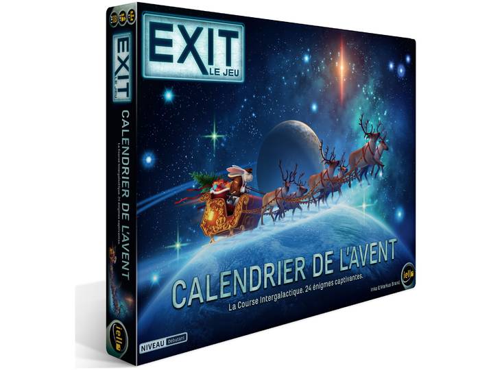 Iello Exit DAS Spiel – Adventskalender (Französisch)