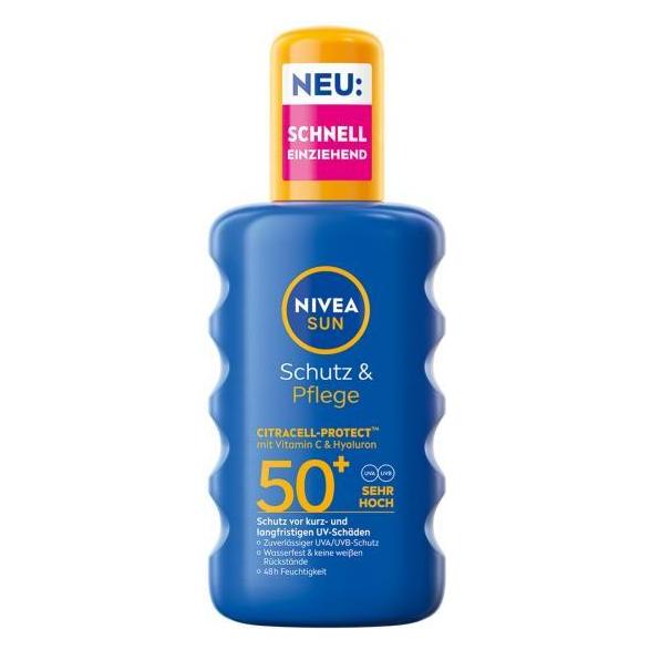 Nivea Schutz & Pflege (SPF 50+, 200 ml) (6513548006)