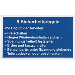 DEHN Warn-/Hinweisschild WHS 5 SR#700057