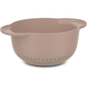 Mepal Seiher Chef It Chalk, mit 2 Griffen, aus Kunststoff, spülmaschinengeeignet, Ø 16,3 cm