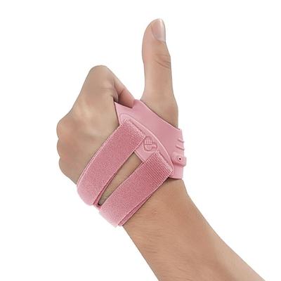 CMC-Daumenorthese zur Linderung von Arthritis-Schmerzen, Daumenstabilisator und -unterstützung bei CMC-Gelenkschmerzen bei Arthrose, verstellbar und bequem, große linke Hand