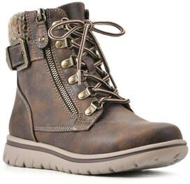 Women's Hearty Boot by Cliffs in Brown Fabric (Size 9 M)