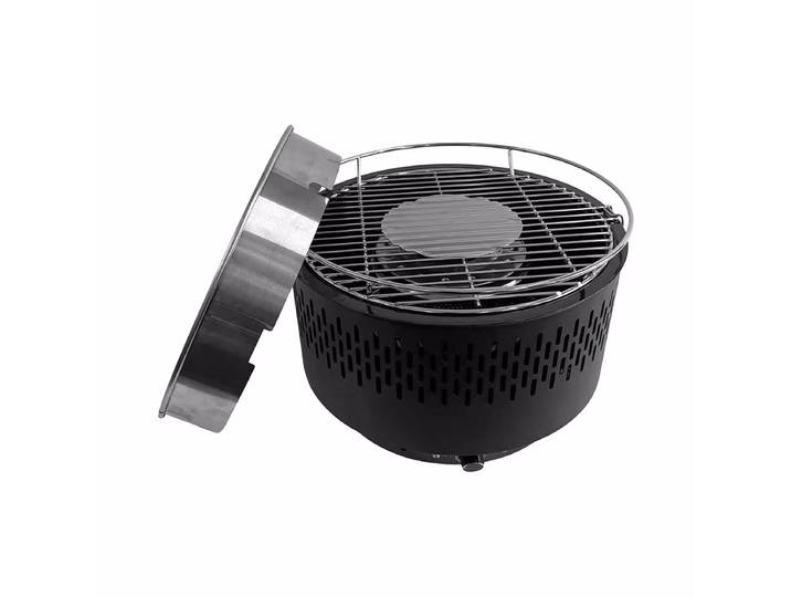 Sunset BBQ Moorea Holzkohlegrill – Holzkohlegrill/Kohlegrill – schwarz