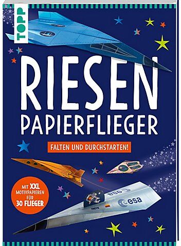 Bastelblock "Riesen-Papierflieger"