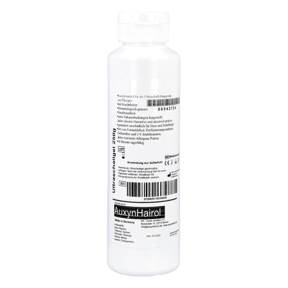 Auxynhairol-Vertrieb Ultraschall-gel 00943724