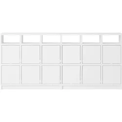Muuto Stacked Storage Sideboard - Configuration 1, weiß