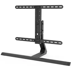 Hama TV-Standfuss (40 kg, 32" - 65"), TV Ständer, Schwarz