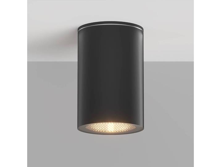 Plafonnier Roll Ø 7cm Noir