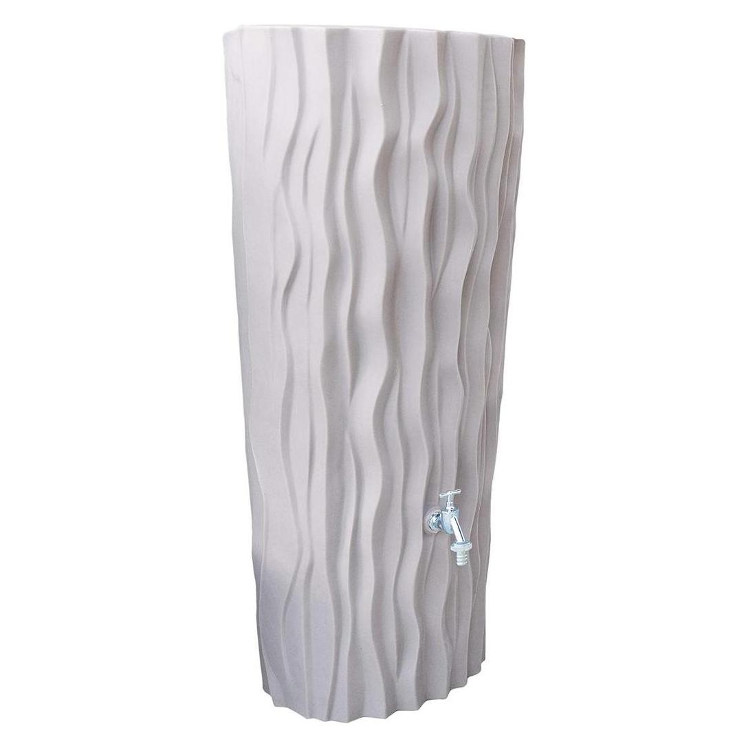 Prosperplast Regentonne ARVES Alana Flower Mokka / Kapazität (l): 160 (160 l) (RALA160-7529U)