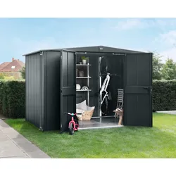 Hörmann EcoStar Gerätehaus Modell ELEGANT mit Satteldach