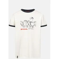 Derbe T-Shirt Gull Club Herren Weiß GOTS Organic