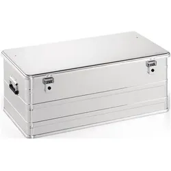 Aluminiumbox L902xB495xH367mm 140l m.Klapphebelverschlüssen m.Bohrungen