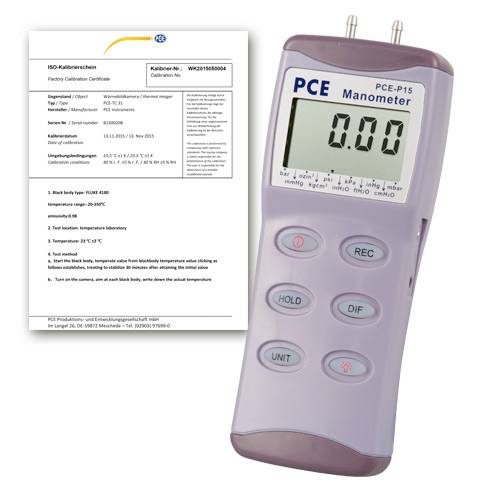 PCE Instruments Manometer PCE-P15-ICA PCE-P15-ICA 1St.