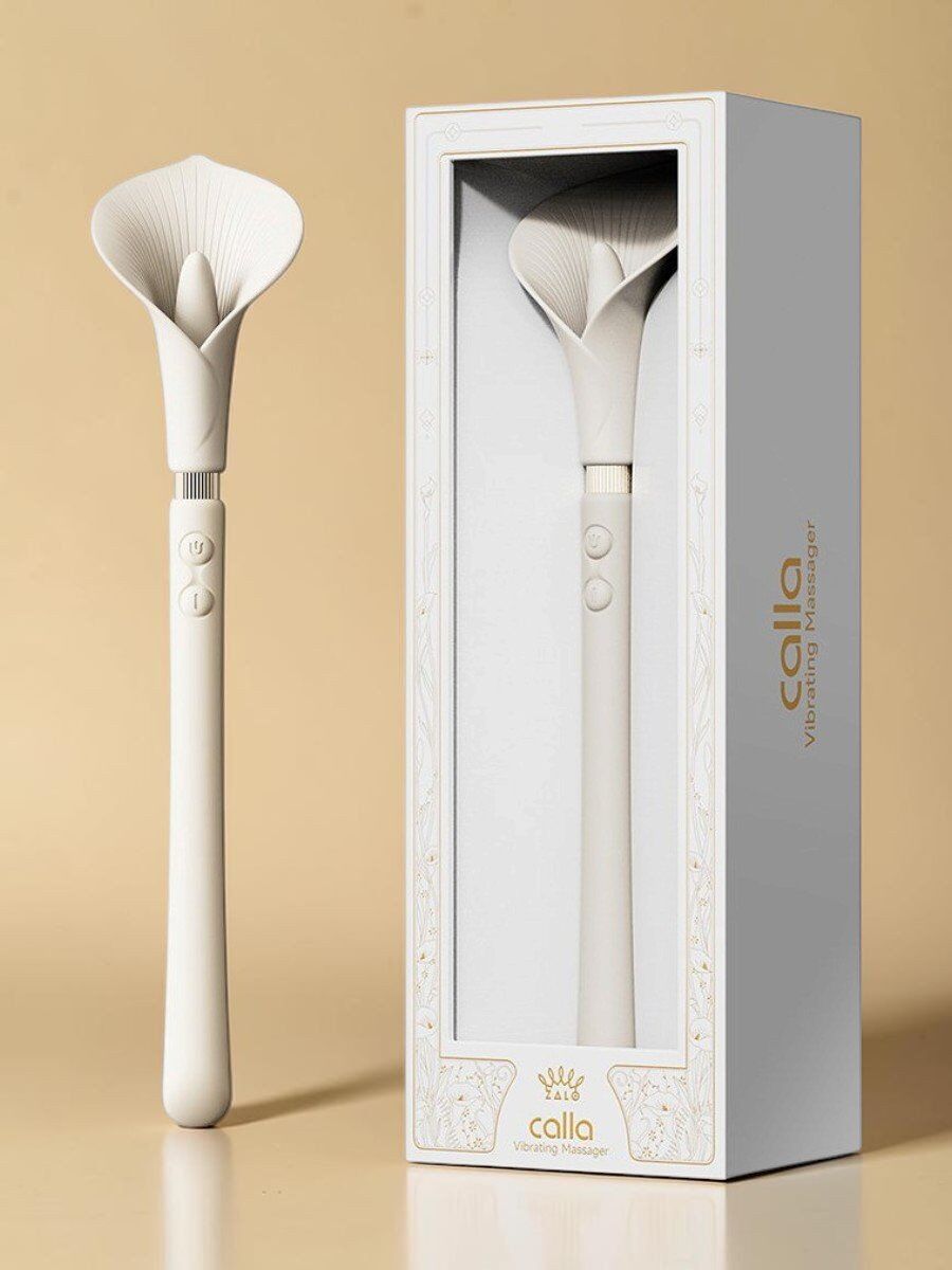 Zalo Vibromasseur Calla ivoire doux
