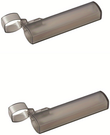 Smart Shopping Spot Portable Toothpick Case Clear Toothpick Holder For Travel, Kitchen & Outdoor Use 2pcs