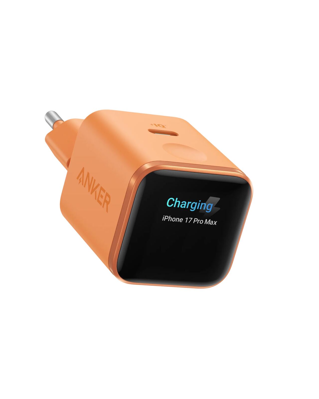 Anker Nano 45W Smart Display Ladegerät, orange A121DGO1