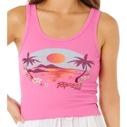 RIP CURL HOTEL MALIBU TANK Top 2026 super pink - S