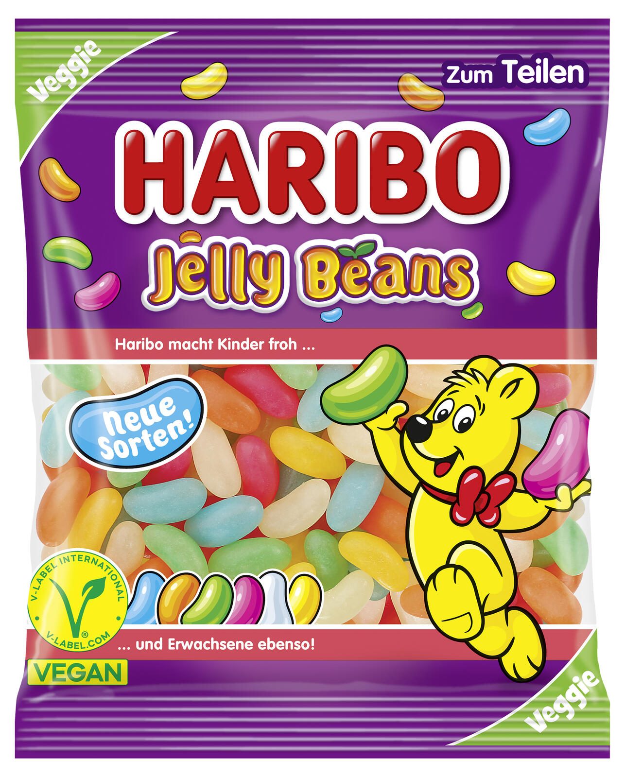 HARIBO Jelly Beans Kaubonbons 160,0 g 10054599