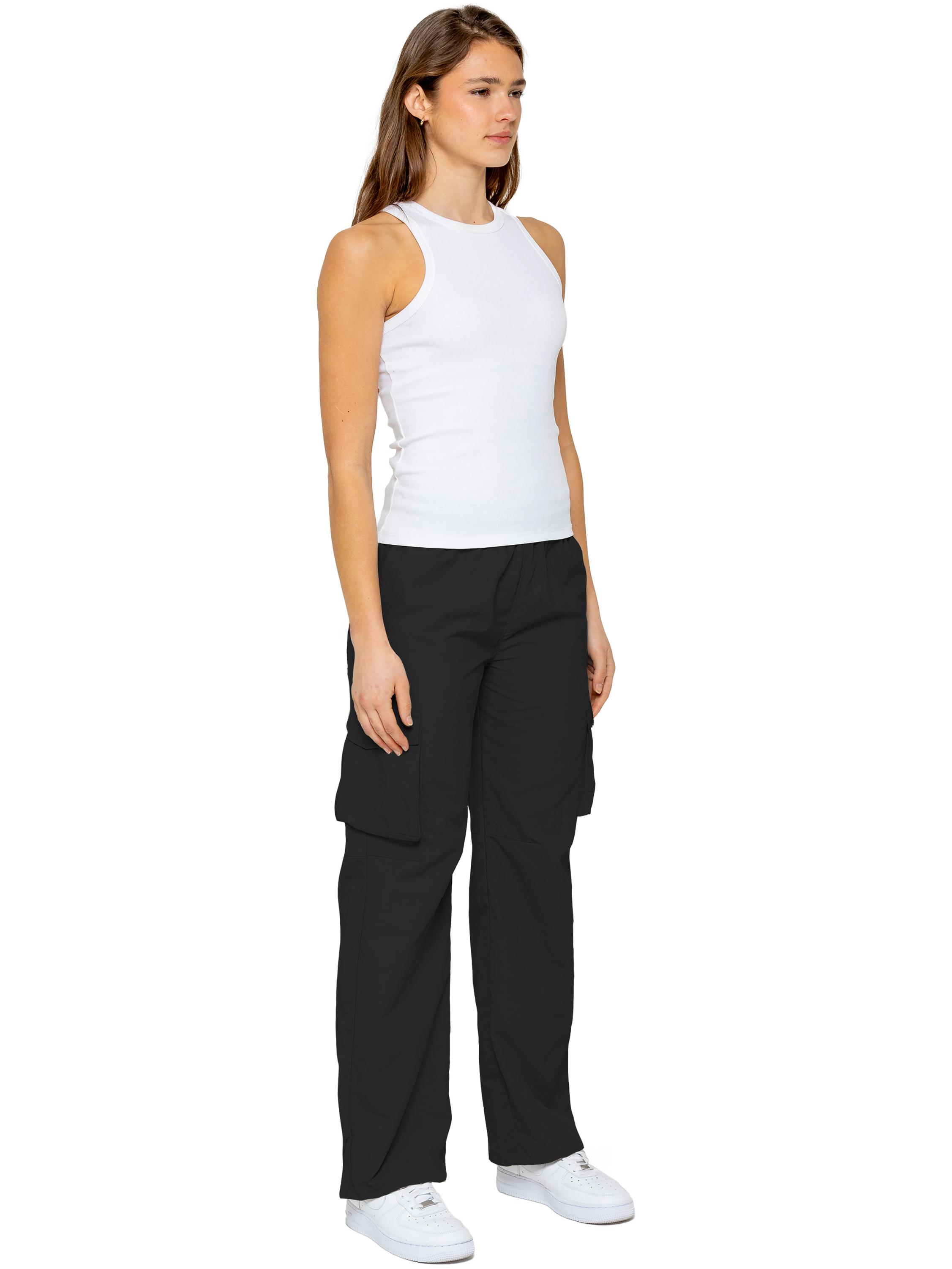 Enzo | Dames Parachute Cargo Broek