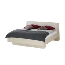 Doppelbett   ¦ beige ¦ Maße (cm): B: 210 H: 101,5