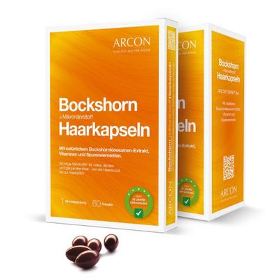Bockshorn+Mikronaehr Haar SET 240 St Kapseln