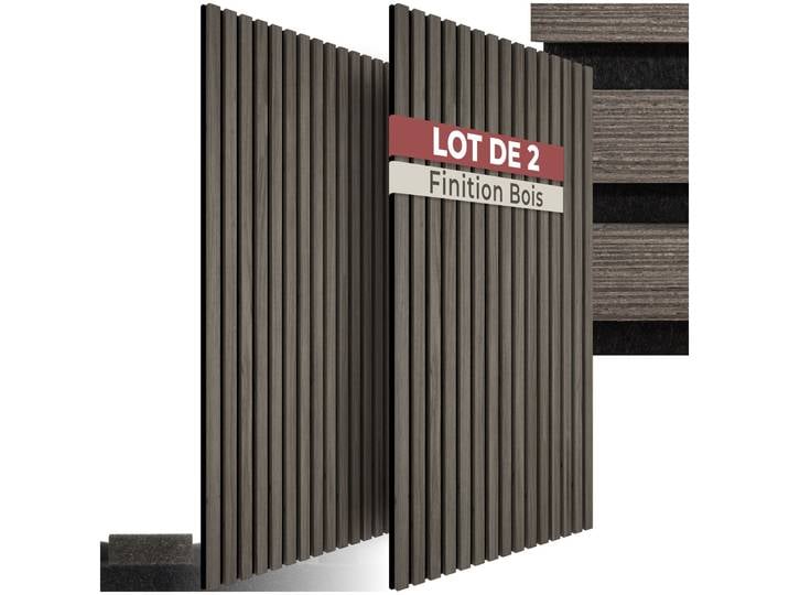Panneaux acoustiques Sonic Wall II aspect bois - Chêne gris